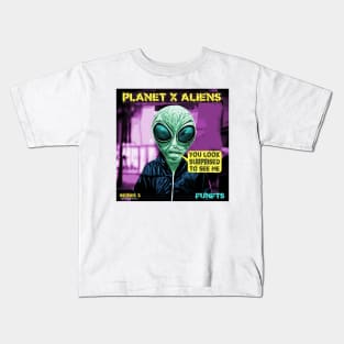 Cool 80's Retro Alien Sci Fi Surprise Kids T-Shirt